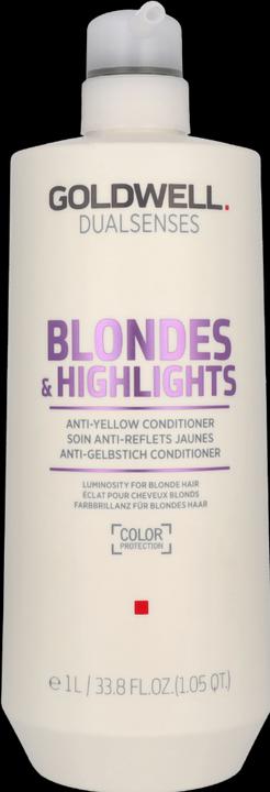 Image du produit Goldwell Conditionneur anti-jaunissement Blondes & Highlights (1000 ml)