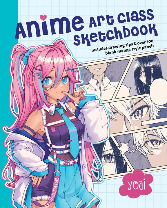 Actual product image Anime Art Class Sketchbook