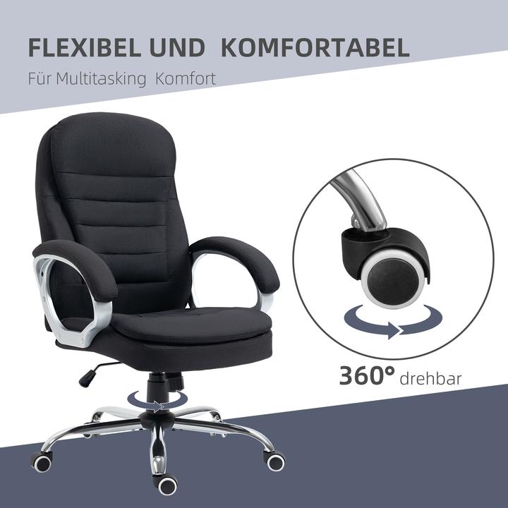 Produktbild Vinsetto Bürostuhl mit hoher Rückenlehne