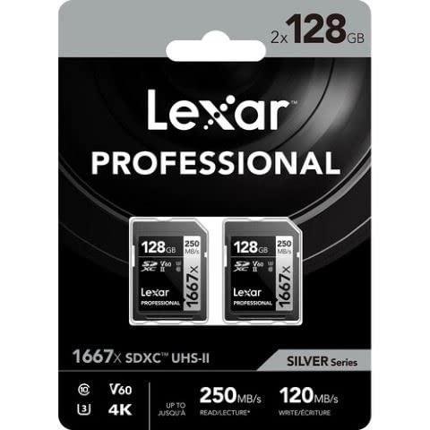 Produktbild Lexar Professional (128 GB, SDXC, U3, UHS-II)