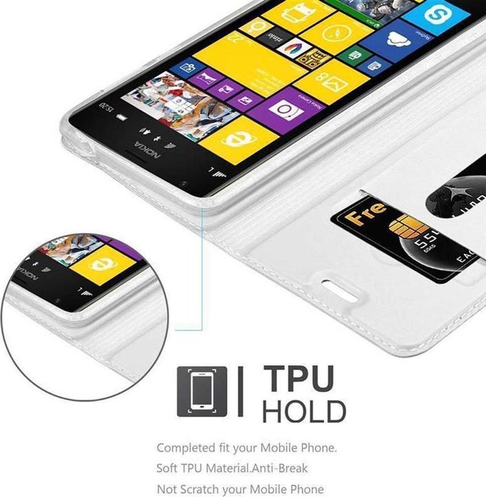 Image du produit Cadorabo Book Classy Style Cover (Nokia Lumia 1520)