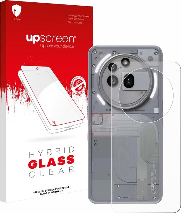 Immagine prodotto upscreen Scratch Shield Vetro (1 Pezzo/i, Niente Telefono (3a) Pro)