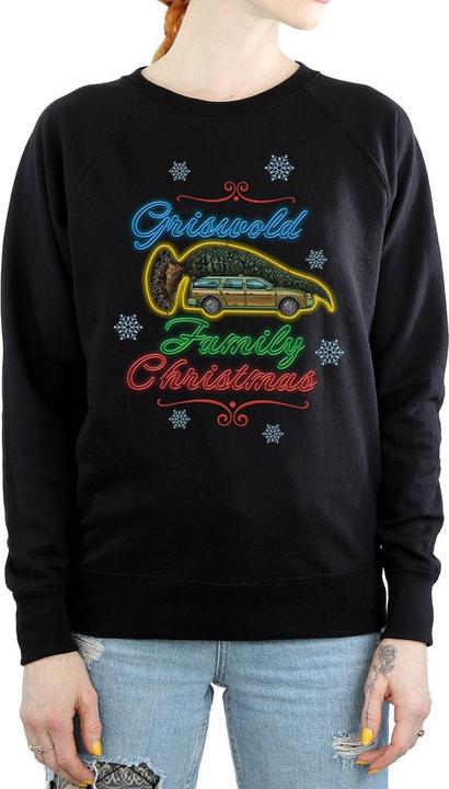 Actual product image National Lampoon´s Vacation Womens/Ladies Griswold Family Christmas Sweatshirt (M)