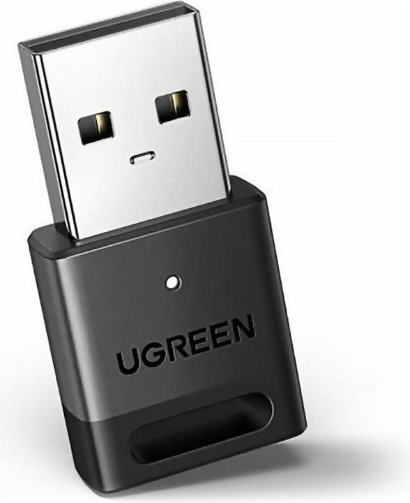 Actual product image Ugreen CM591 USB-A Bluetooth 5.3 Adapter - Black (Transmitter & Receiver)