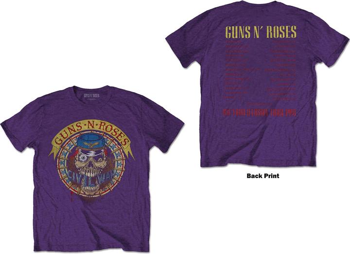 Actual product image Guns N Roses Skull Circle (L)