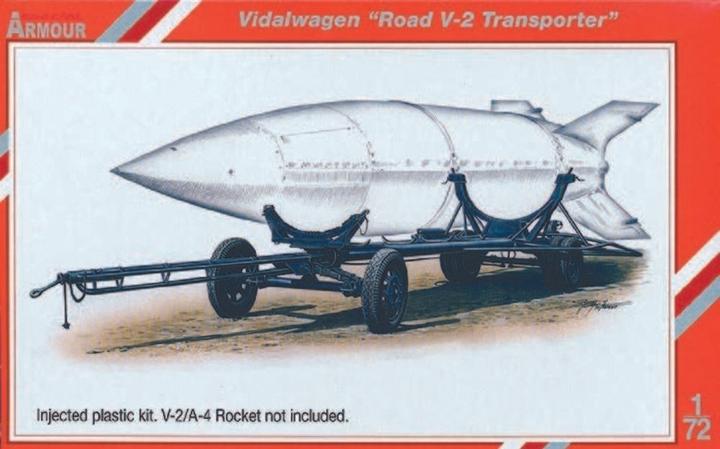 Actual product image Special Hobby Vidalwagen Street V-2 Transporter Special armour