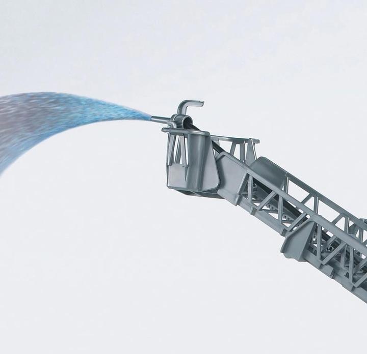 Actual product image Bruder Man fire department with turntable ladder