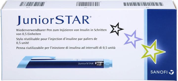 Actual product image Sanofi-Aventis Deutschland GmbH JuniorStar blue injection device, 1 pc