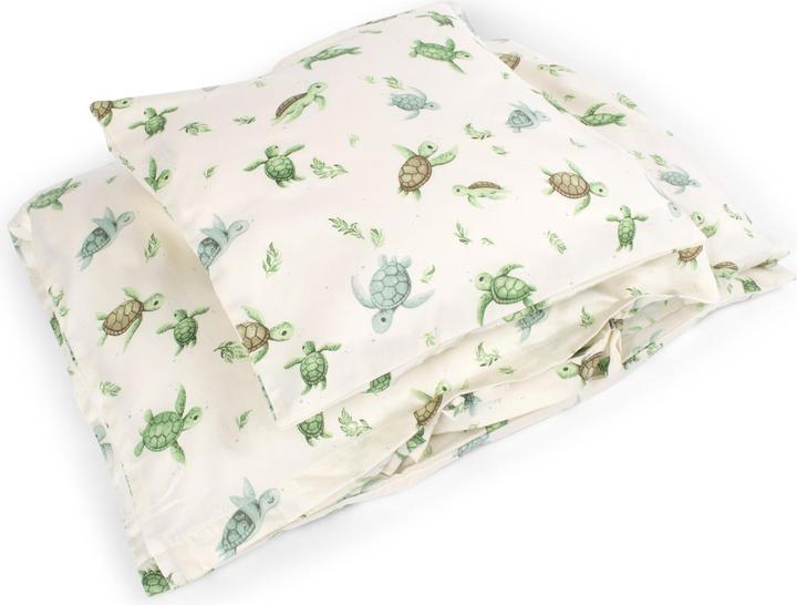 Filibabba Literie pour berceau et couffin GOTS - First Swim (40 x 45 cm)