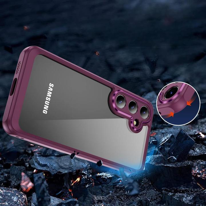 Image du produit Cover-Discount Housse avec protection pour appareil photo bordeaux (Samsung Galaxy S24+)