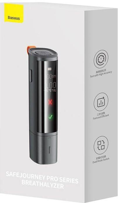 Image du produit Baseus Electronic Breathalyzer SafeJourney Pro (Grey)
