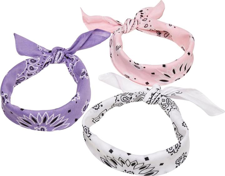 Produktbild Urban Classics Multicolor Bandana 3-Pack
