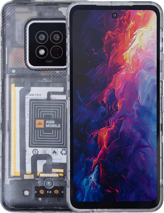 AGM X6 Phantom 5G 8/128, tr (128 GB, Phantom, 6.78", Dual SIM, 50 Mpx, 5G)
