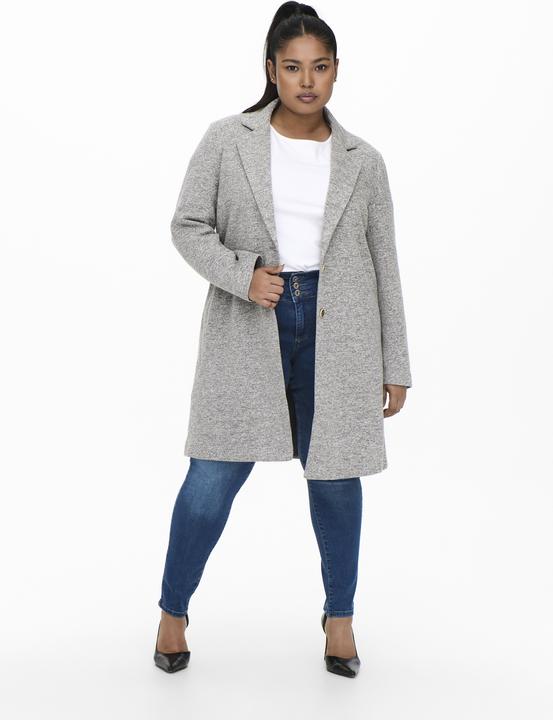 Produktbild Only Einfarbiger Curvy- Mantel (54)