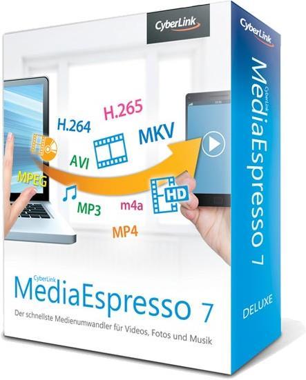 Produktbild CyberLink Media Espresso 7 (1 User, unbegrenzt)