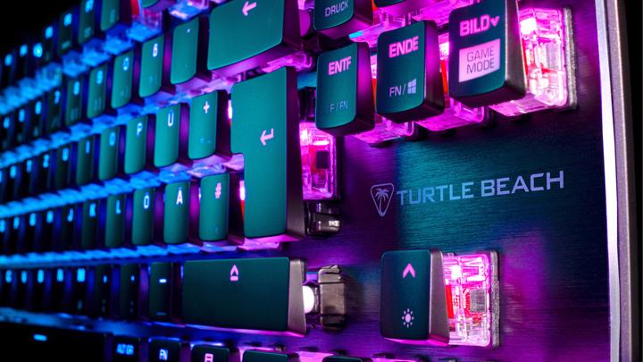 Produktbild Turtle Beach Vulcan TKL AIMO Gaming-Tastatur, Red Switch (DE, Kabelgebunden)