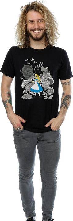 Image du produit Disney - T-shirt ALICE IN WONDERLAND FLOWERS - Homme (3XL)