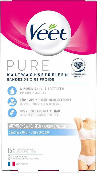 Actual product image Veet Bikini & Armpits (16 x, 32 g)