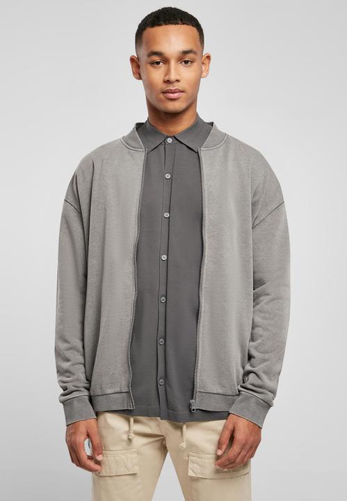 Actual product image Urban Classics Washed Sweat Bomber - 17020 (S)