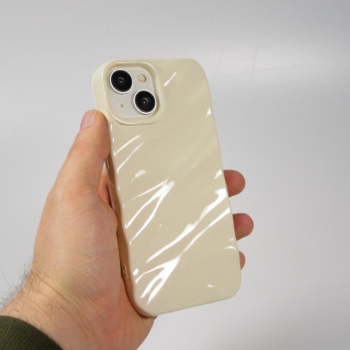 Produktbild PhoneLook Hülle Silikon mit 3D Wellenform matt (Apple iPhone 15)