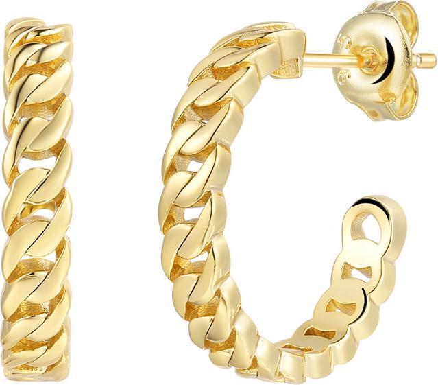 Immagine prodotto Xenox Orecchini a cerchio Curb (Argento 925)