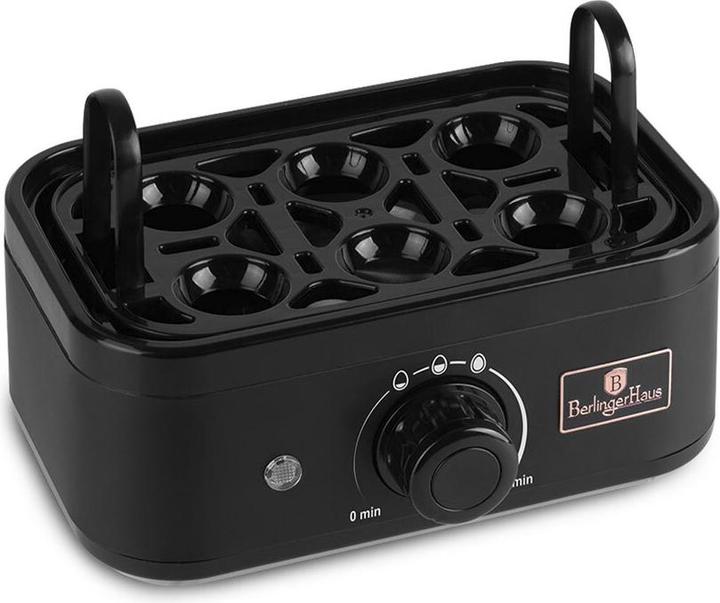Produktbild BerlingerHaus Eierkocher fÃ¼r 6 Stk. Black Rose Collection