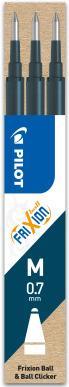 Actual product image Pilot FriXion Refill Set à 3 (Refill, Blue, Black, 0.35 mm)