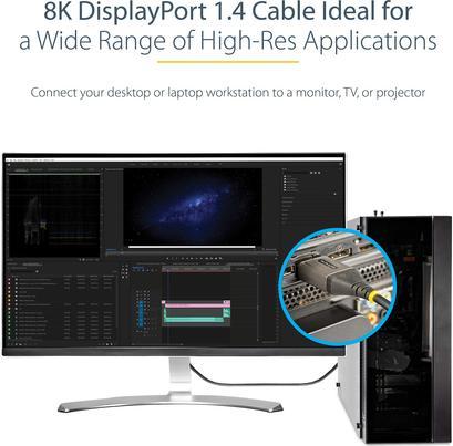 Produktbild StarTech DP14VMM3M DisplayPort-Kabel (3 m, DisplayPort)