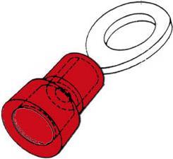 Produktbild Velleman Ring Terminal Red 5.3Mm