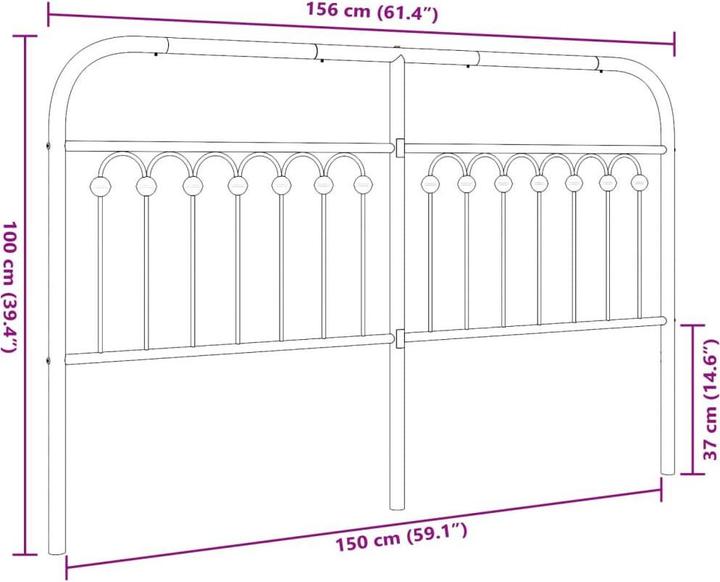 Actual product image VidaXL Kwabina (156 x 3 x 100 cm)