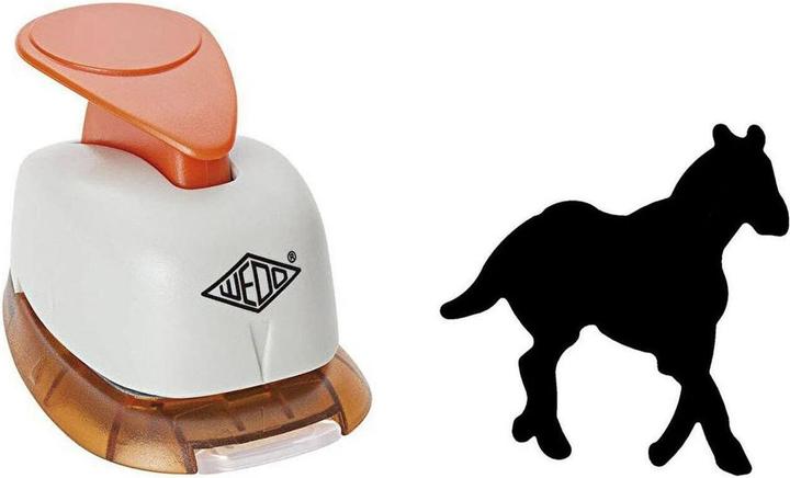 Actual product image Wedo Motif punch large, horse