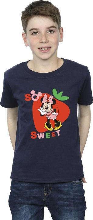 Actual product image Disney Boys Minnie Mouse So Sweet Strawberry T-Shirt (152, 158)