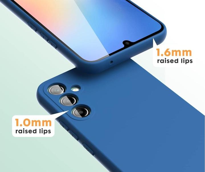 Produktbild Screenguard Samsung Galaxy A34 5G Liquid Silicone Case Hülle (Samsung Galaxy A34 5G)
