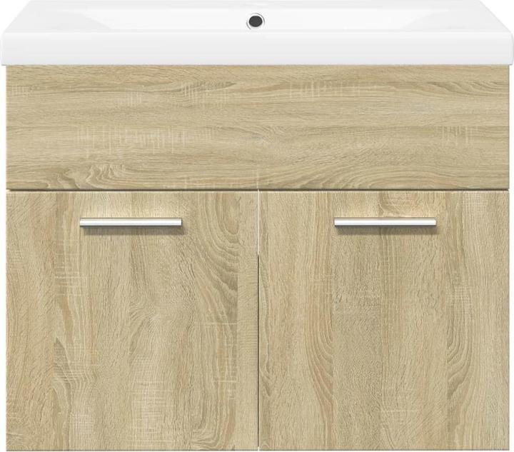 Immagine prodotto VidaXL Mobiletto Vanity a parete Mobiletto da bagno con lavabo incorporato