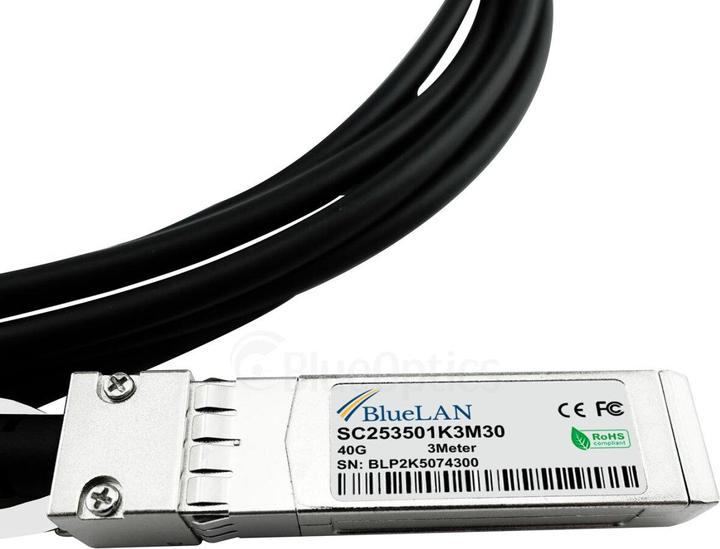 Produktbild BlueLAN Allied Telesis AT-QSFP-4SFP10G-0.5CU kompatibles DAC QSFP SC253501K0.5M30