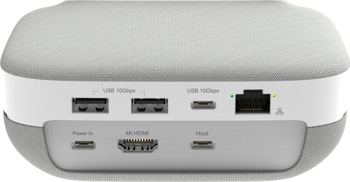 Image du produit j5Create Station d’accueil avec enceinte USB-C 4K, Avec fil, USB 3.2 Gen 1 (3.1 Gen 1) Type-C, 100 W