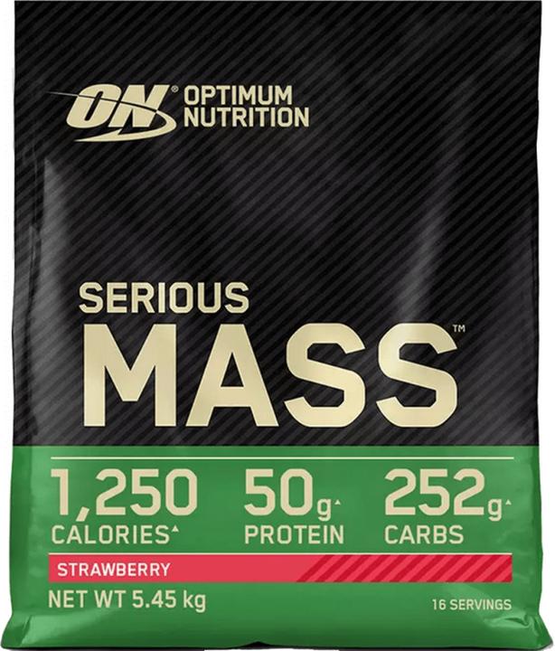 Image du produit Optimum Nutrition Serious Mass (Fraise, 1 pcs, 5454 g)