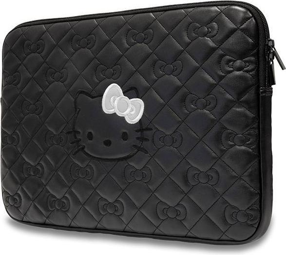 Immagine prodotto Hello Kitty Manica HKCSZPEKHBPK 14" czarny/nero Zip PU Fiocchi trapuntati (14")