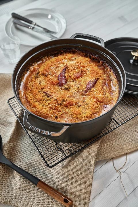 Produktbild Staub Cocotte (28 cm, Bräter + Schmortopf, Gusseisen)
