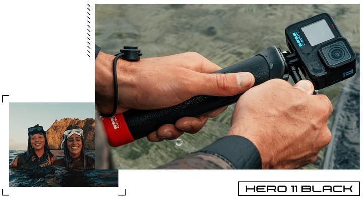 Image du produit GoPro HERO11 Black - Accessory Hard Bundle (incl. carte MicroSDXH 128 GB) (60p, 5.3K, WiFi, Bluetooth)