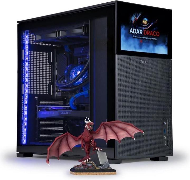 Produktbild Adax Komputer DARK VISION LE R5-7600X/B650/DDR5-32GB/1TB/RTX4070-12GB/WiFi/BT/3Y