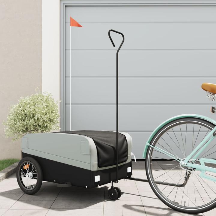 Actual product image VidaXL Fahrradanhänger 45 kg Eisen