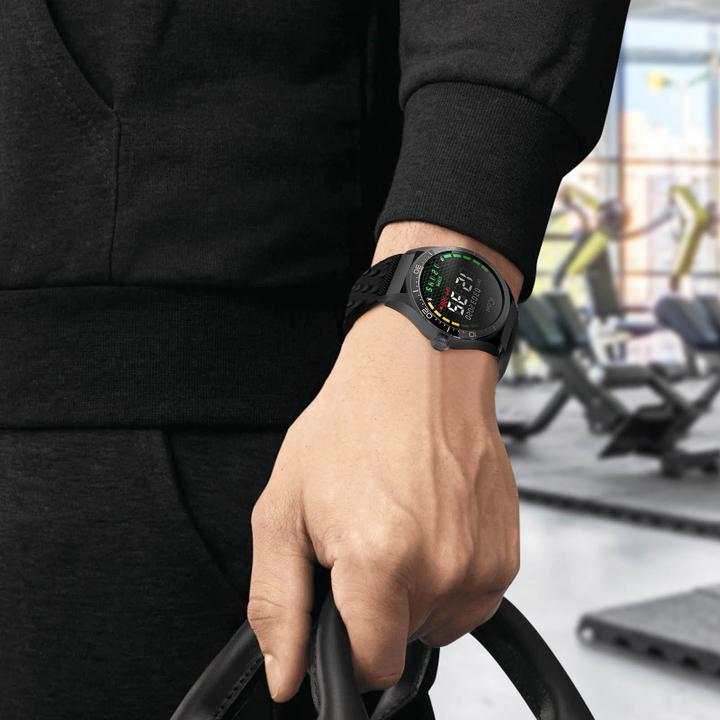 Produktbild Forever Smartwatch ICON v2 AW-110 schwarz (44 mm)