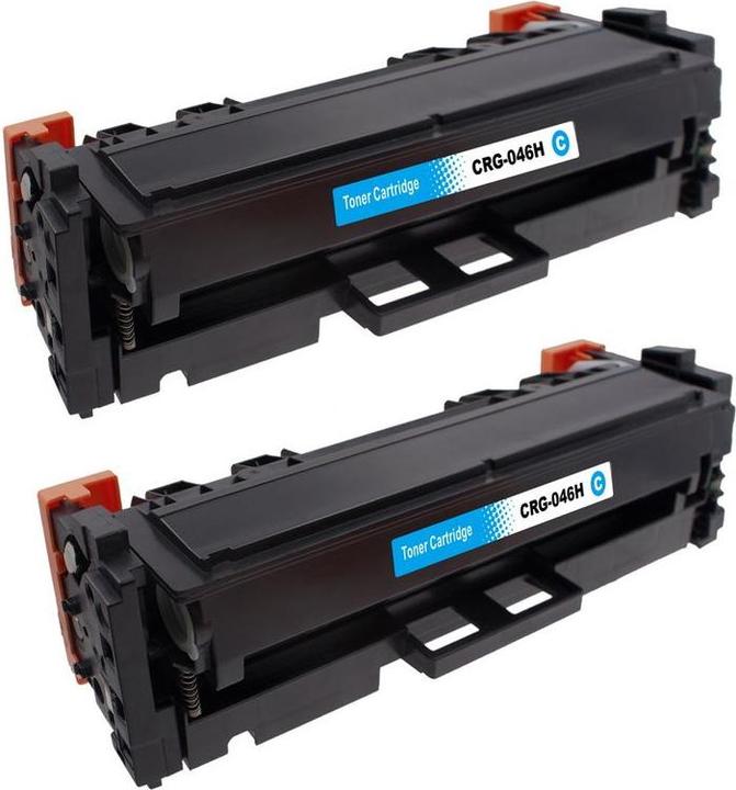Actual product image Hermex Compatible Canon i-SENSYS LBP-654Cx Colour Printer Cartridges cyan 2 pieces (C)