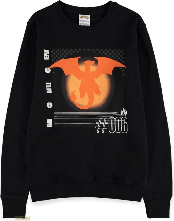 Difuzed POKEMON - Dracaufeu #006 - Sweat Homme (L) (L)