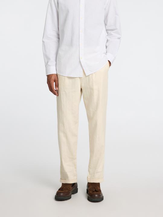 Actual product image Selected Homme Cropped relaxed fit trousers (W32/L34)
