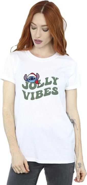 Immagine prodotto Disney Lilo & Stitch Jolly Chilling Vibes Maglietta Ampia Donna (XXL)