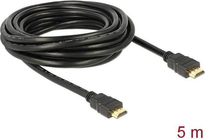 Immagine prodotto Delock HDMI (Typ A) — HDMI (Typ A) (5 m, HDMI)