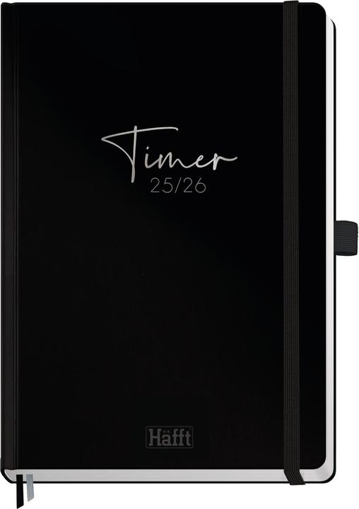 Immagine prodotto Timer Deluxe A5 'Black Edition' 2025/2026 (15 x 21 cm, Tedesco)