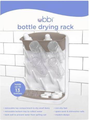 Actual product image Ubbi Bottle drying rack